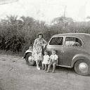 Stanleyville: Famille CORNU - Fiat 1100