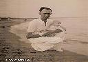Avec papa au lac 1942
