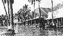 Albertville - Avenue Storms inondée en 1964