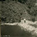 1ère déviation de la rivière - Pentecôte 1957