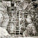 Pertuis d'entrée d'eau du tunel (Prise d'eau) - Alt. 1.643 m - 10 mars 1958