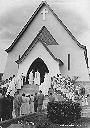 Regina Pacis - Bénédiction de la chapelle par Mgr. Morlion le 19-06-1955